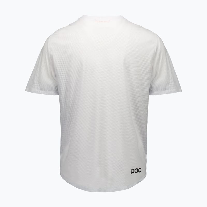 Футболка велосипедна чоловіча POC Motion Air Jersey hydrogen white 4