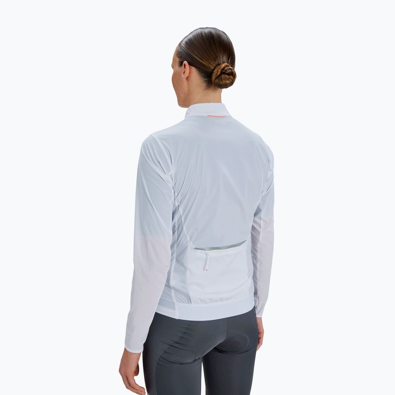 Куртка велосипедна жіноча POC Essential Splash W hydrogen white 2