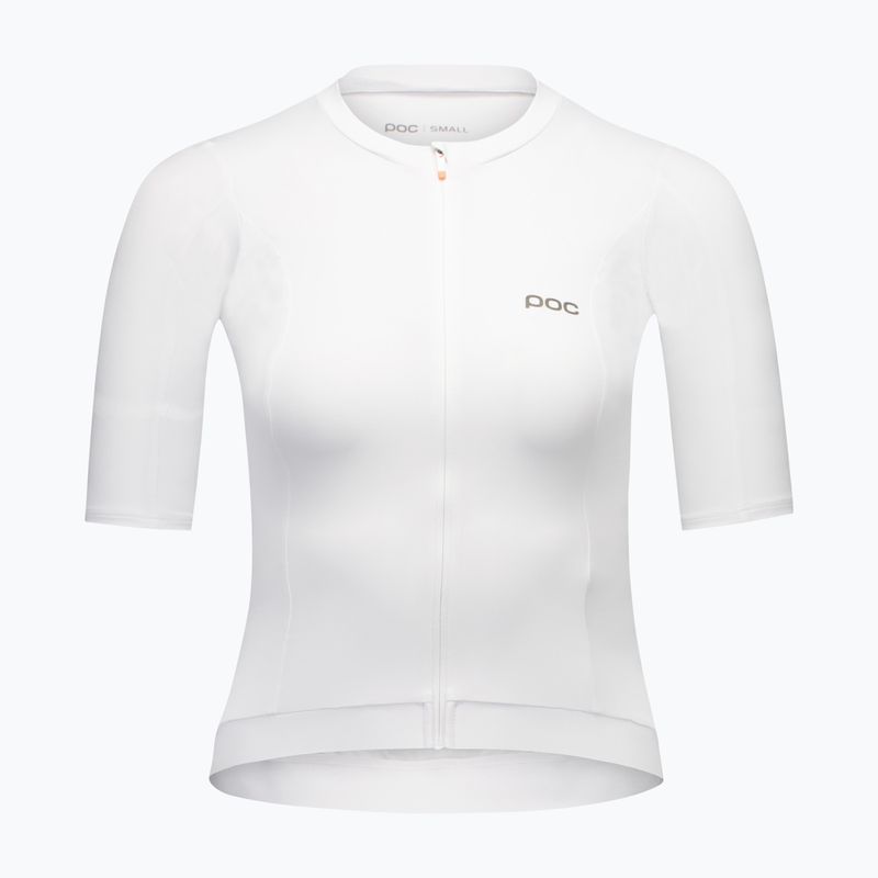 Футболка велосипедна жіноча POC Cadence Jersey hydrogen white 3