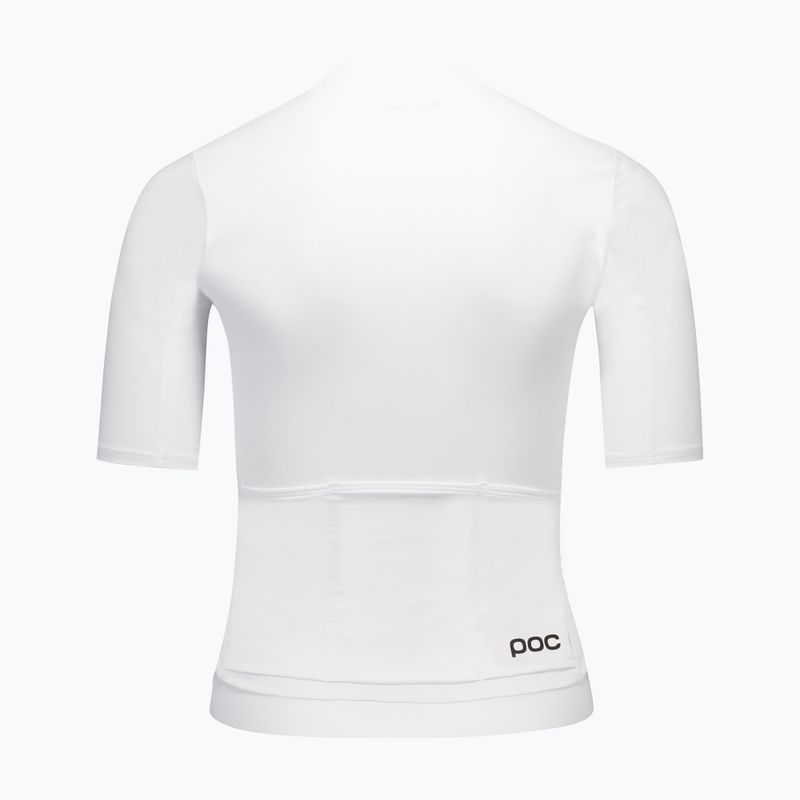 Футболка велосипедна жіноча POC Cadence Jersey hydrogen white 4
