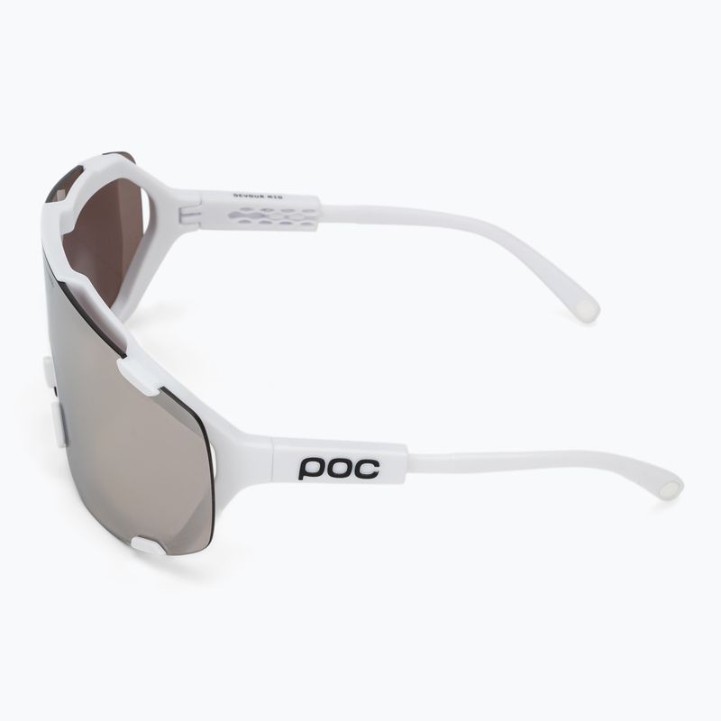 Окуляри сонцезахисні POC Devour Mid hydrogen white/clarity road/sunny silver 5
