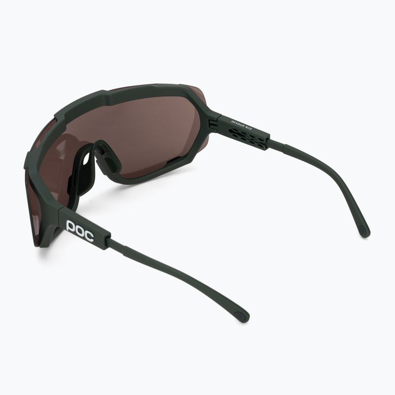 Окуляри сонцезахисні POC Devour Mid pargasite green/clarity road/sunny silver 2