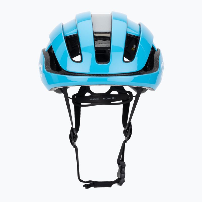 Шолом велосипедний POC Omne Beacon MIPS kyanite blue/hydrogen white 2