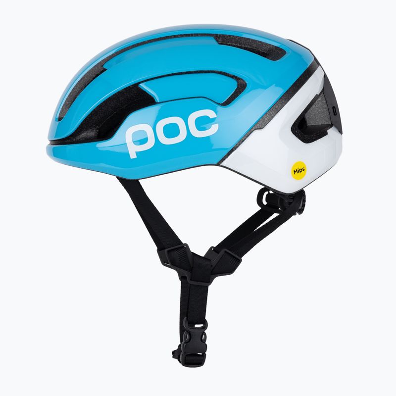Шолом велосипедний POC Omne Beacon MIPS kyanite blue/hydrogen white 3