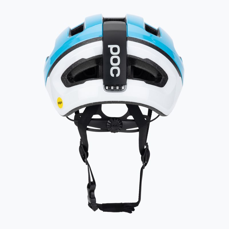 Шолом велосипедний POC Omne Beacon MIPS kyanite blue/hydrogen white 4