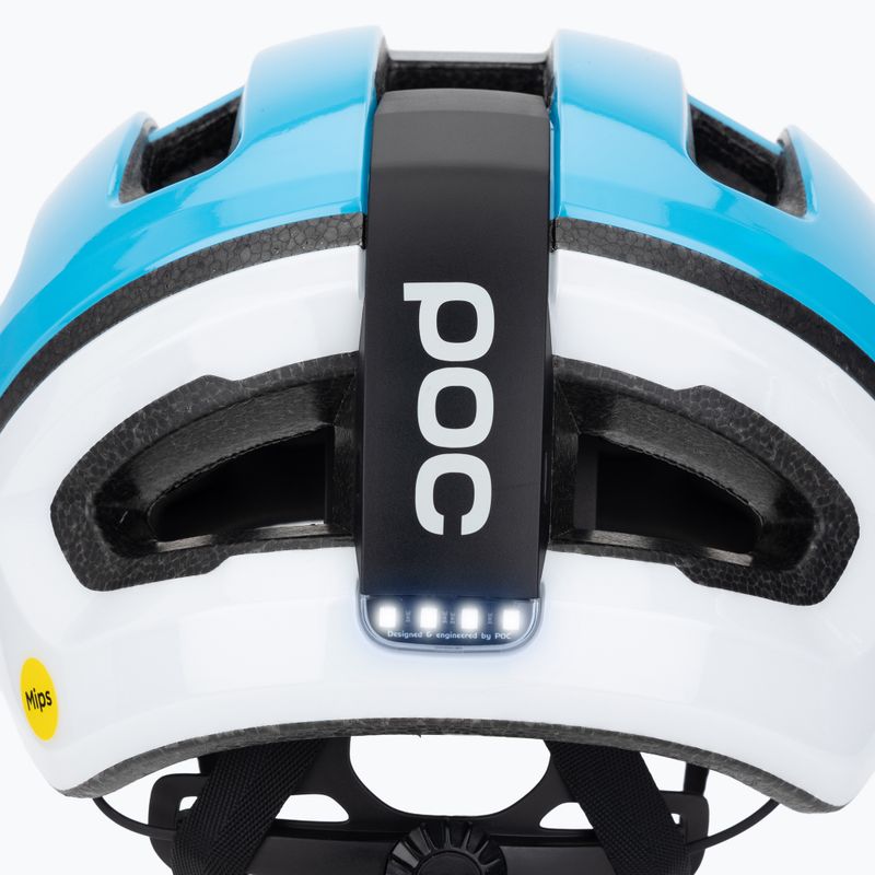 Шолом велосипедний POC Omne Beacon MIPS kyanite blue/hydrogen white 7