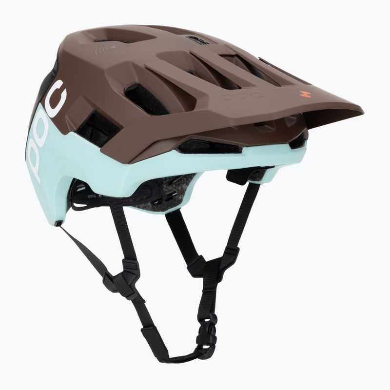 Шолом велосипедний POC Kortal Race MIPS bronzite brown matt/lazurite blue matt