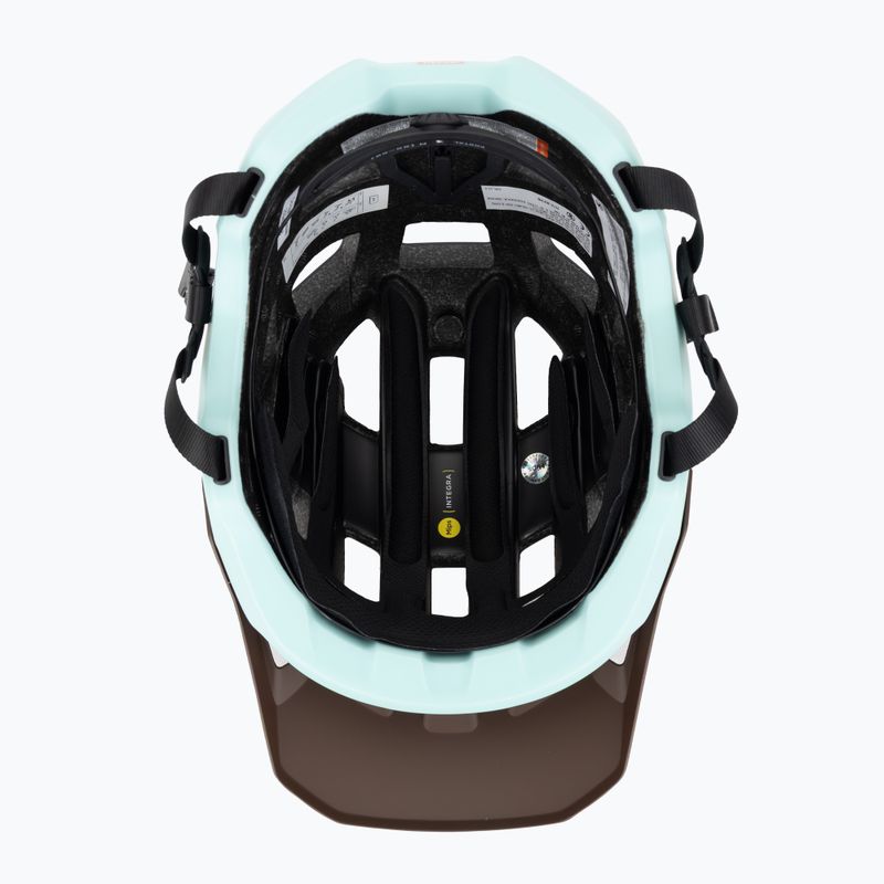 Шолом велосипедний POC Kortal Race MIPS bronzite brown matt/lazurite blue matt 5