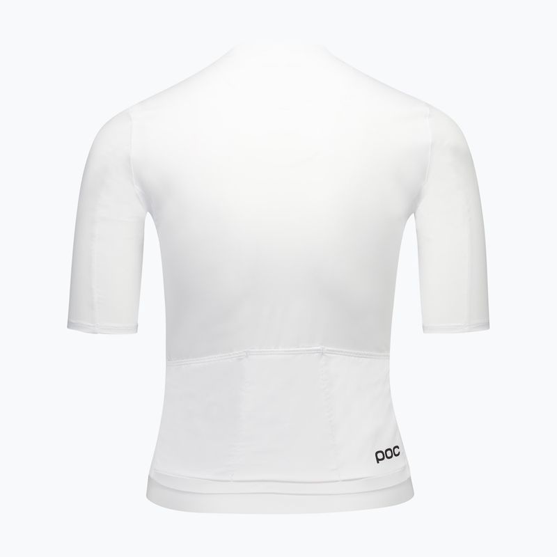 Футболка велосипедна чоловіча POC Cadence Jersey hydrogen white 4
