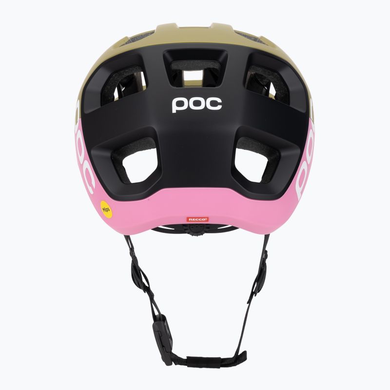 Шолом велосипедний POC Cularis olivine green matt/thulite pink matt 4