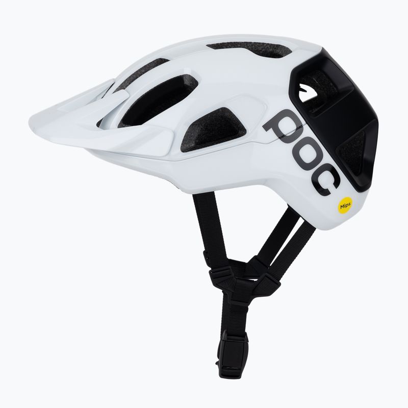 Шолом велосипедний POC Cularis hydrogen white/uranium black matt w. logo 3