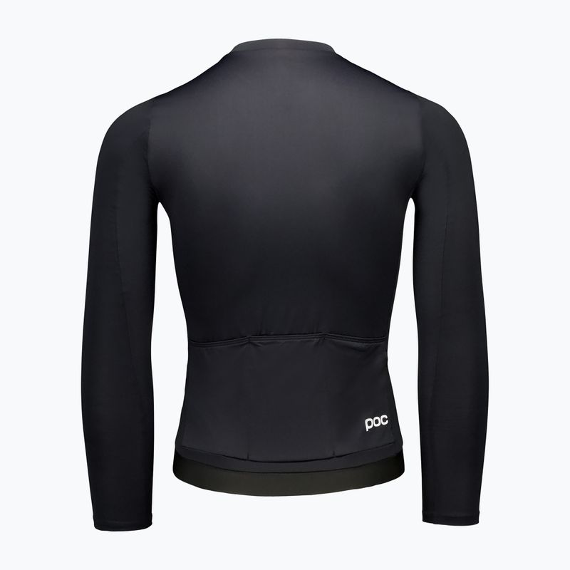 Лонгслів велосипедний чоловічий POC Cadence Jersey uranium black 4