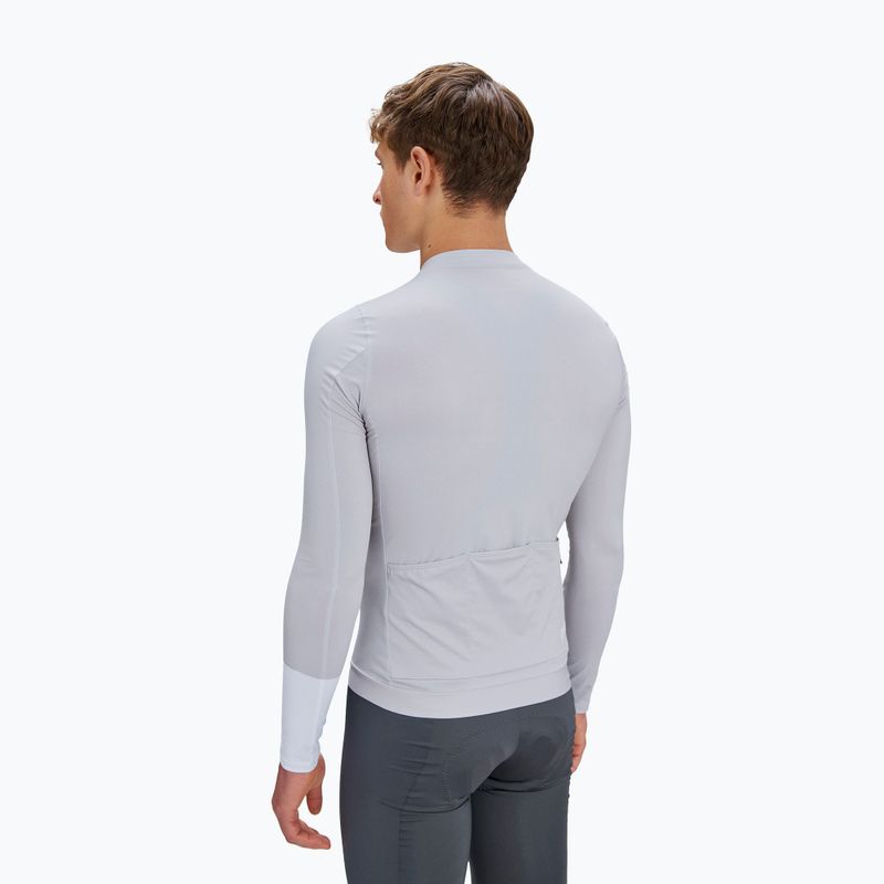 Лонгслів велосипедний чоловічий POC Cadence Jersey granite grey 2