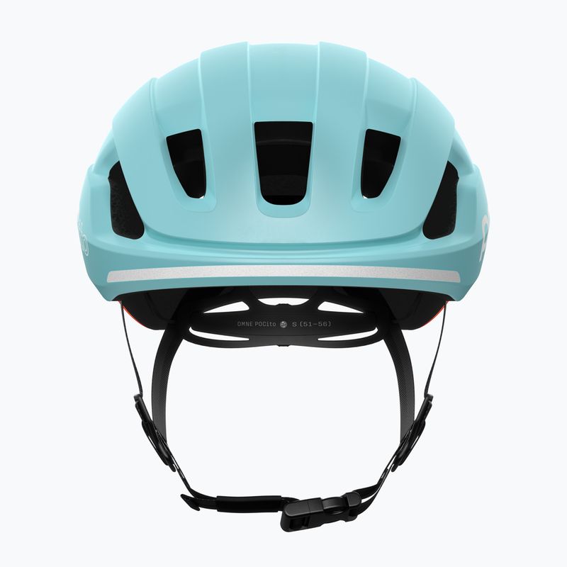 Шолом велосипедний дитячий POC Pocito Omne MIPS Jr indicolite blue matt/carnelian orange matt 3