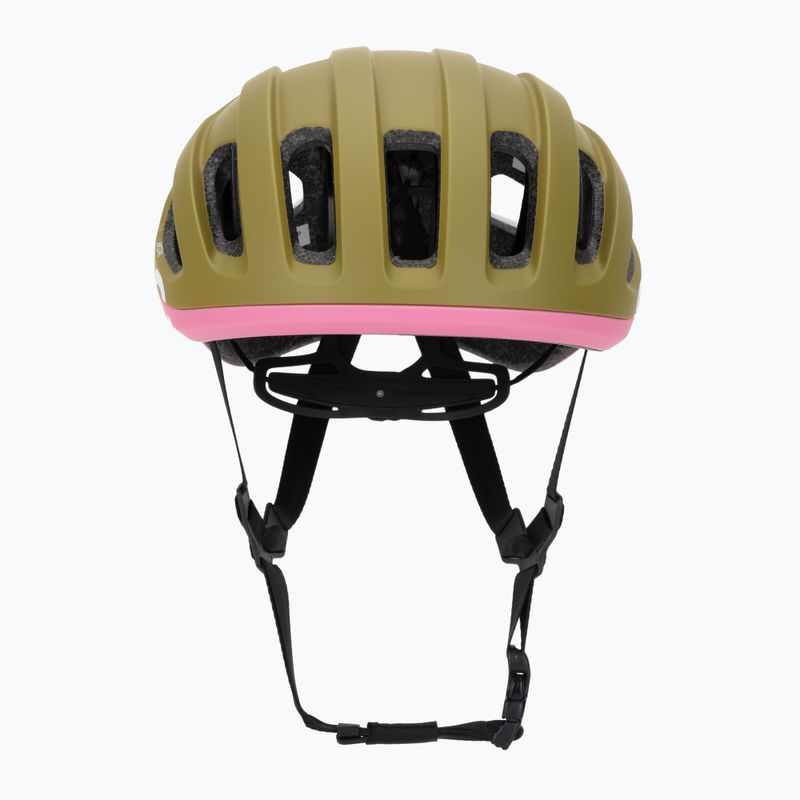 Шолом велосипедний POC Amidal olivine green matt/thulite pink matt 2