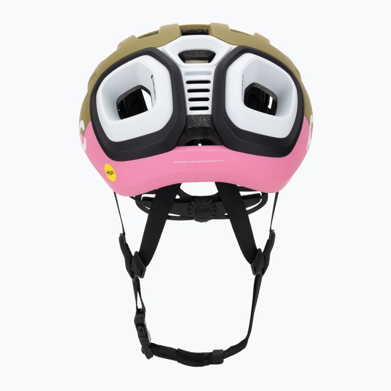 Шолом велосипедний POC Amidal olivine green matt/thulite pink matt 4