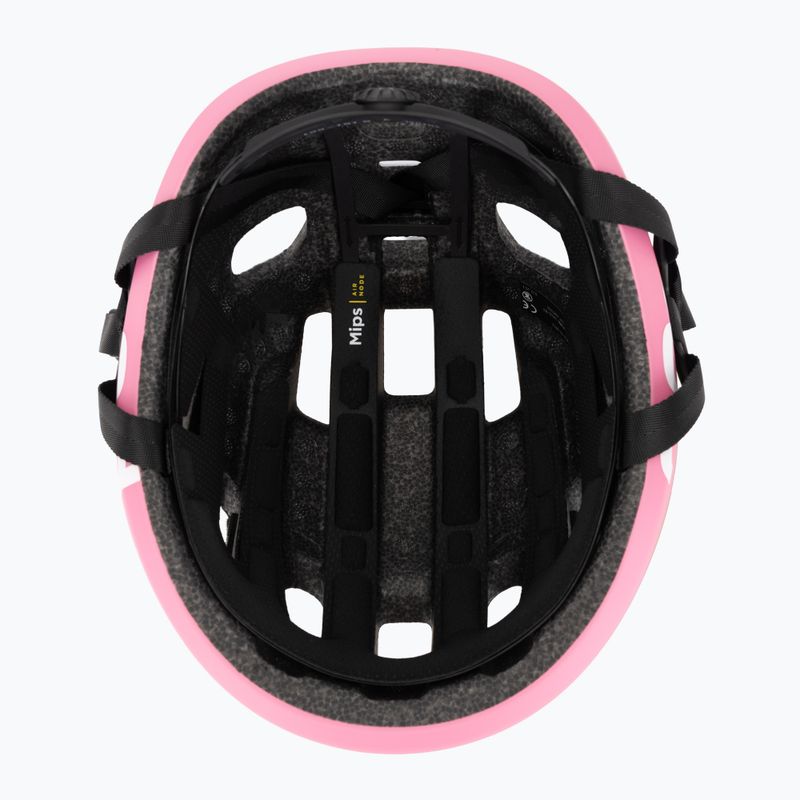 Шолом велосипедний POC Amidal olivine green matt/thulite pink matt 5