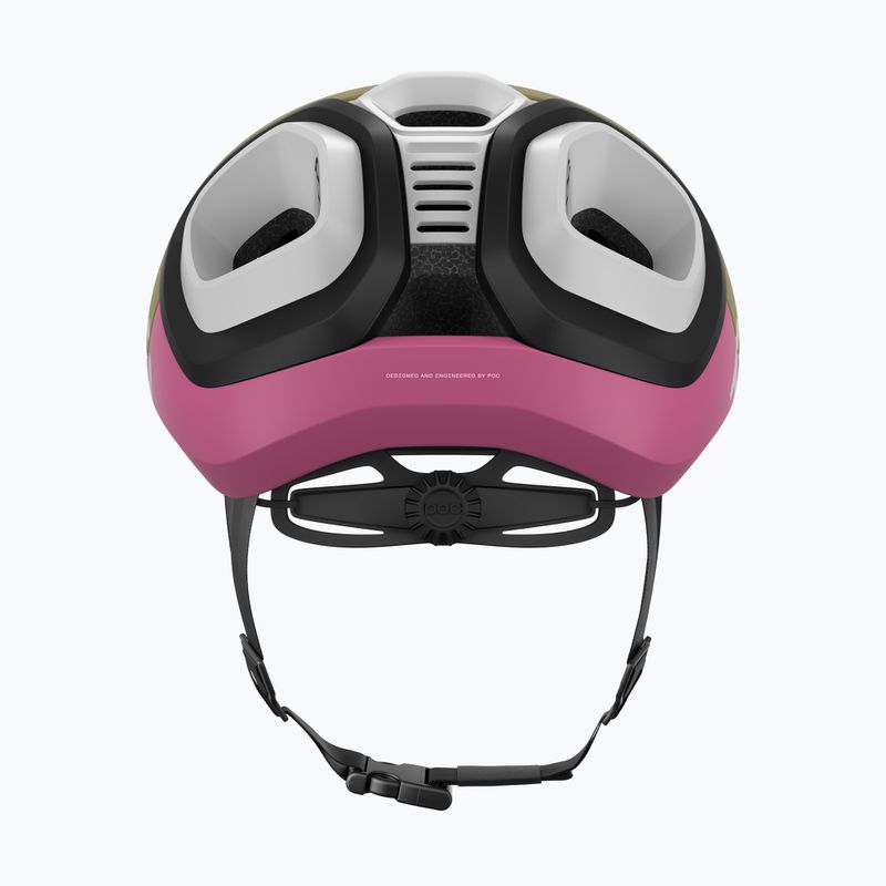 Шолом велосипедний POC Amidal olivine green matt/thulite pink matt 4