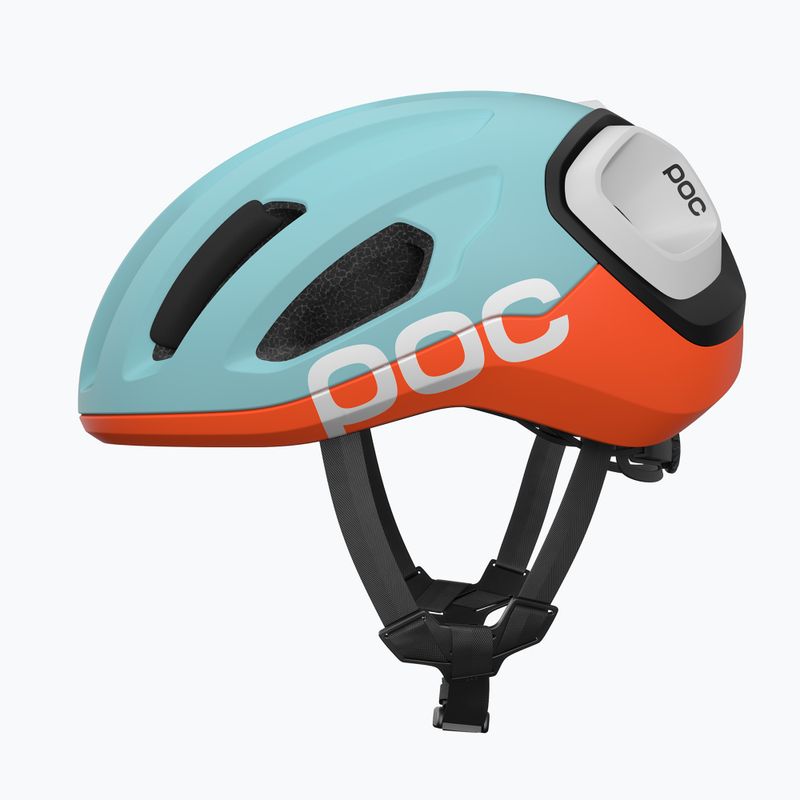 Шолом велосипедний POC Amidal indicolite blue matt/carnelian orange matt 2
