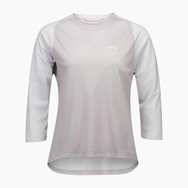 Футболка велосипедна жіноча POC Motion Air Jersey 3/4 granite grey 3