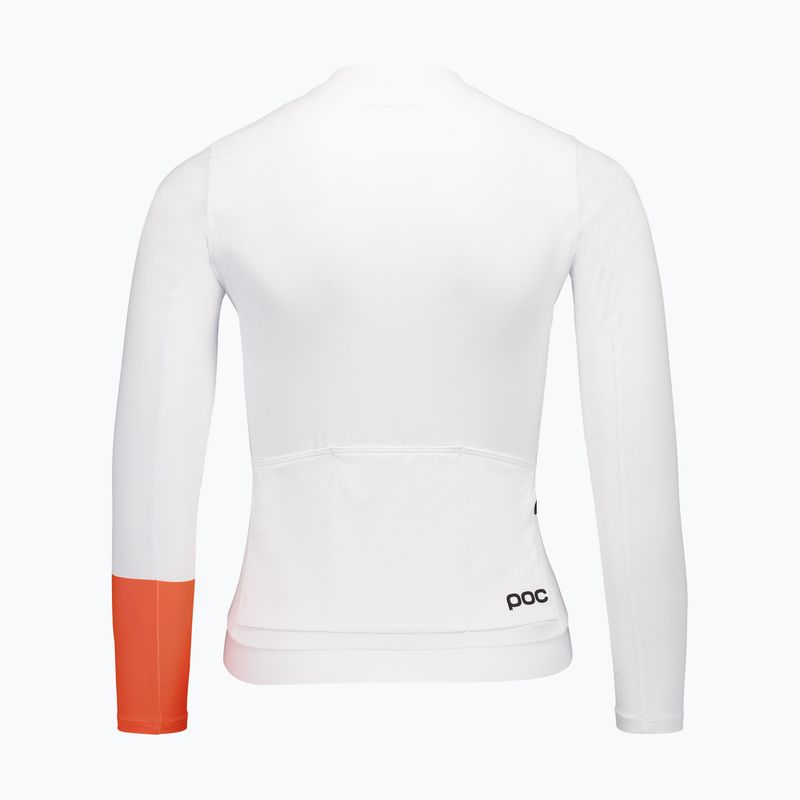 Лонгслів велосипедний жіночий POC Cadence Jersey hydrogen white 4