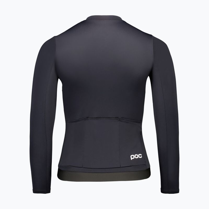 Лонгслів велосипедний чоловічий POC Cadence Jersey uranium black 4