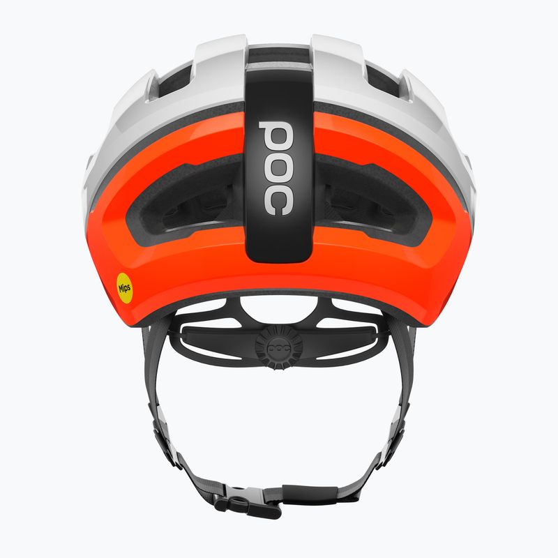 Шолом велосипедний POC Omne Air MIPS hydrogen white/fluorescent orange 3