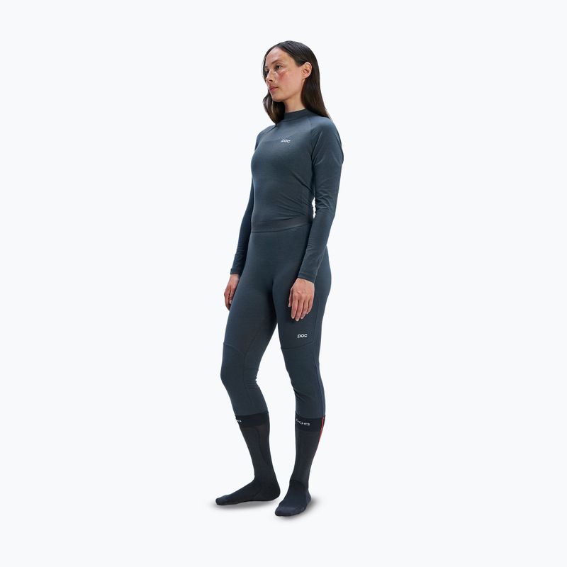 Штани термічні жіночі POC Layer Merino 3/4 Tights sylvanite grey 2