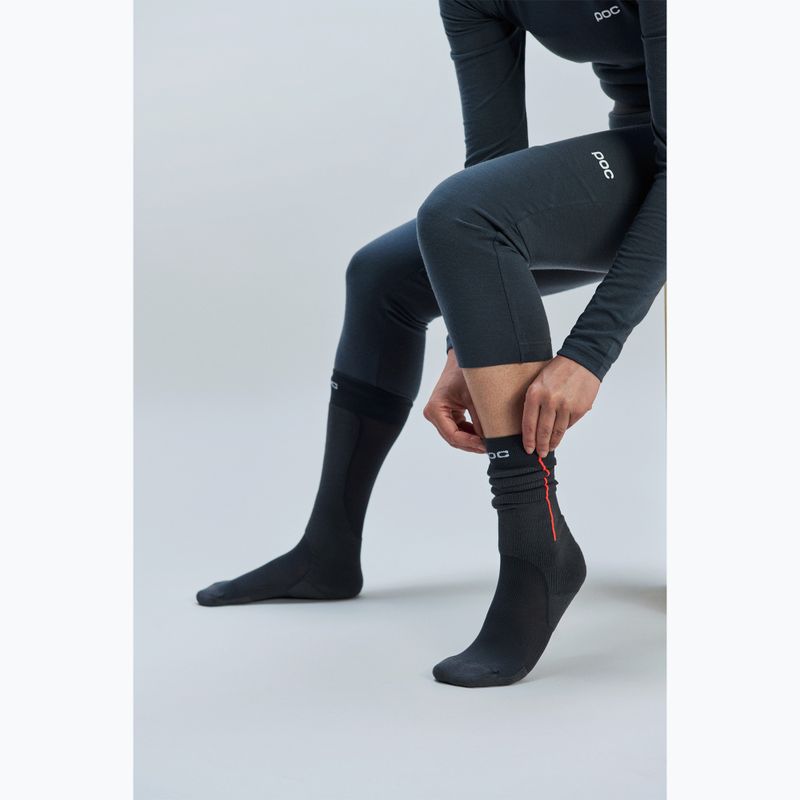 Штани термічні жіночі POC Layer Merino 3/4 Tights sylvanite grey 4