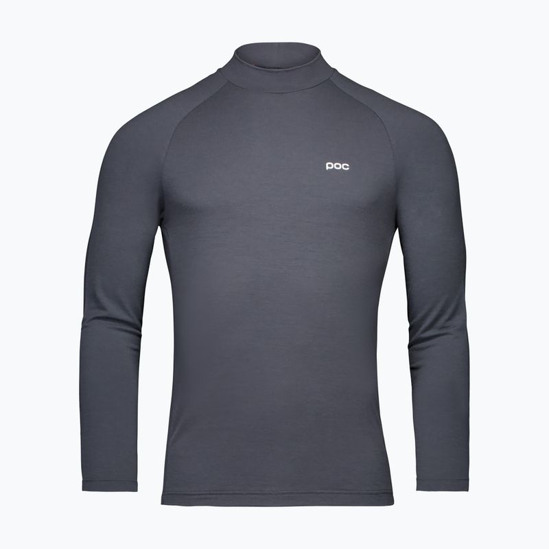 Лонгслів термічний чоловічий POC Layer Merino Mock Neck Jersey sylvanite grey 4