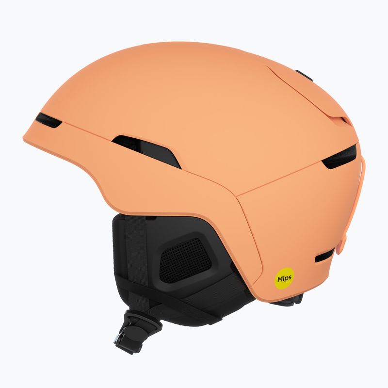 Шолом гірськолижний POC Obex MIPS apricot sunstone matt 2