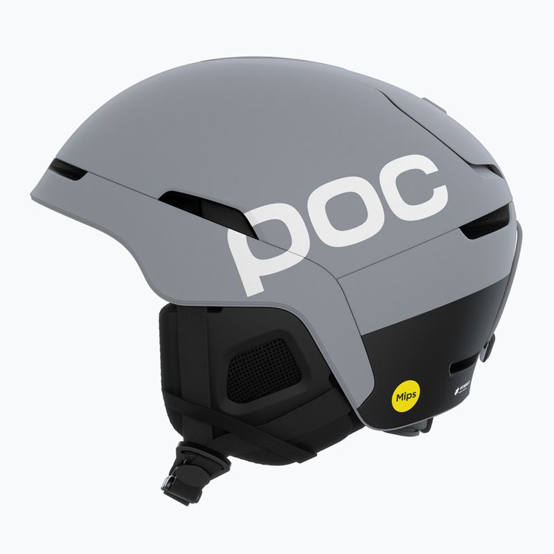 Шолом гірськолижний POC Obex BC MIPS granite grey matt 2