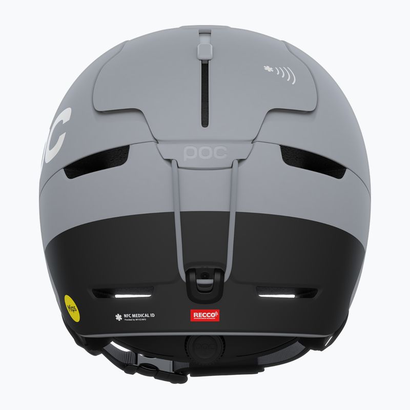 Лижний шолом POC Obex BC MIPS granite grey matt 4