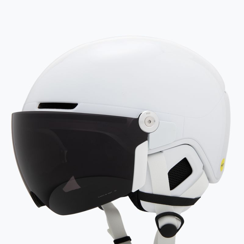 Шолом гірськолижний POC Obex Visor hydrogen white matt/clarity universal/sunny/grey 8