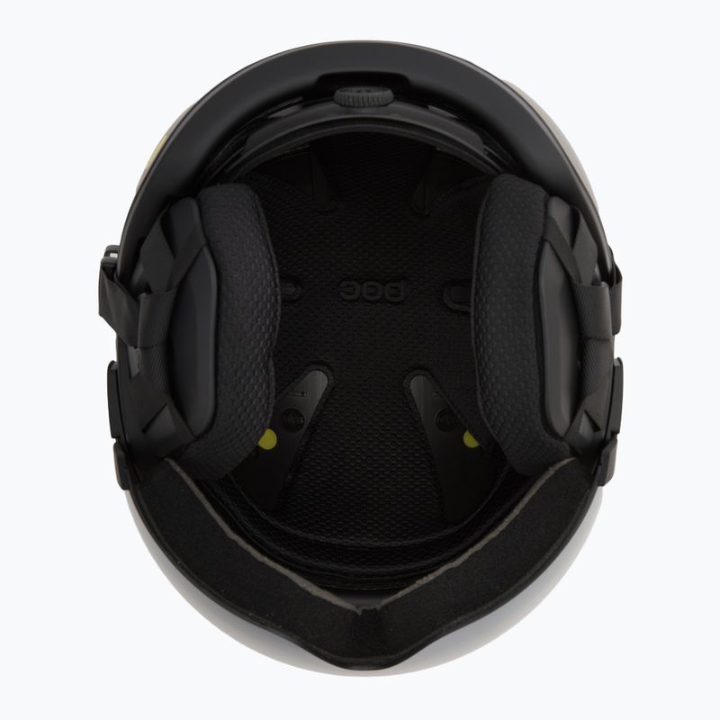 Шолом гірськолижний POC Obex Visor uranium black matt/clarity u/partly sunny/silver 6