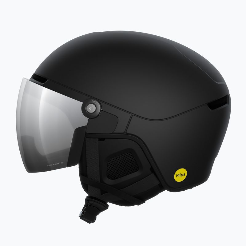 Шолом гірськолижний POC Obex Visor uranium black matt/clarity u/partly sunny/silver 2