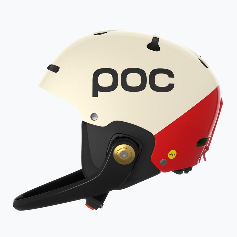 Шолом гірськолижний POC Artic SL MIPS rouge/blanc 2