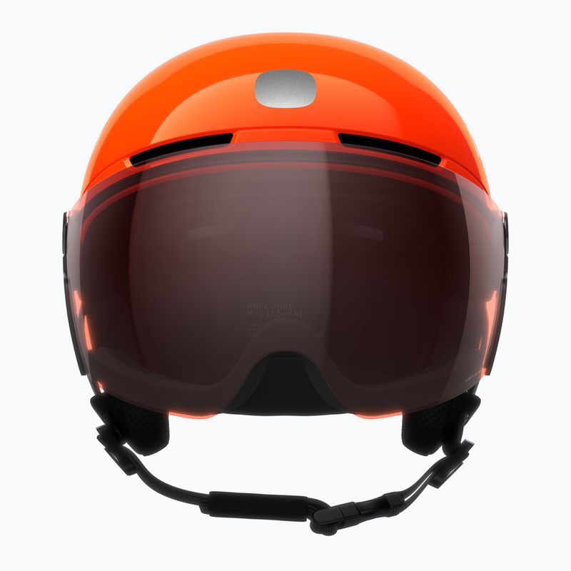 Шолом гірськолижний дитячий POC POCito Obex Visor S2 Jr fluorescent orange 3