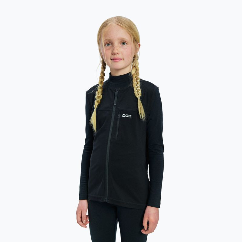 Кофта термоактивна дитяча POC Layer Merino Mock Neck Jersey Jr uranium black 4