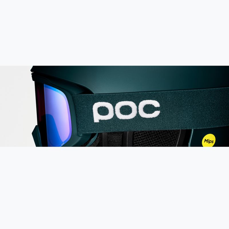 Лижний шолом POC Fornix MIPS pargasite green matt 9