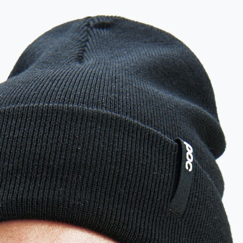 Шапка зимова POC Beanie Flat uranium black 3
