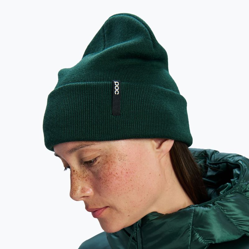 Шапка зимова POC Beanie Flat pargasite green 2
