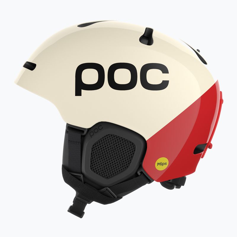 Шолом гірськолижний POC Fornix BC rouge/blanc 2
