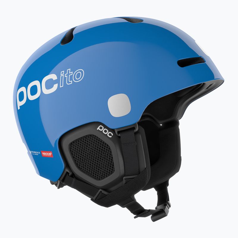 Шолом гірськолижний дитячий POC POCito Fornix MIPS fluorescent blue