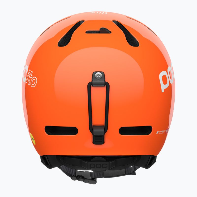 Шолом гірськолижний дитячий POC POCito Fornix MIPS fluorescent orange 4
