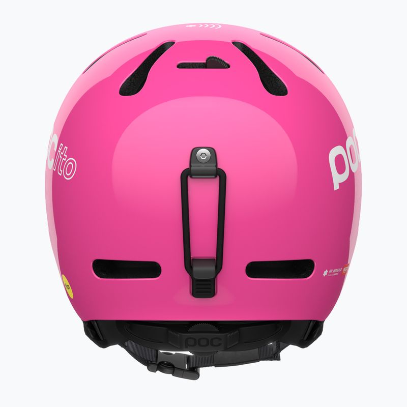 Шолом гірськолижний дитячий POC POCito Fornix MIPS fluorescent pink 4