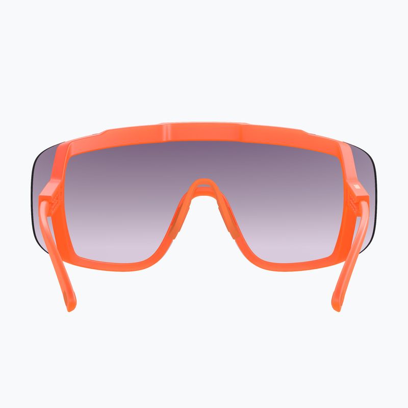 Окуляри сонцезахисні POC Devour fl.orange translucent/clarity road/partly sunny gold 3