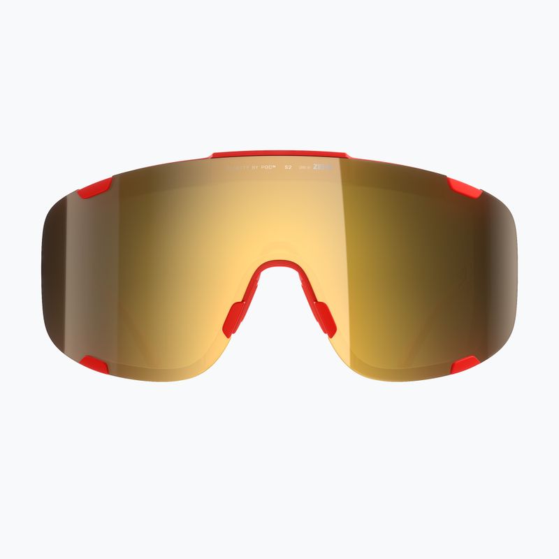 Окуляри сонцезахисні POC Devour prismane red/clarity road/partly sunny gold 2