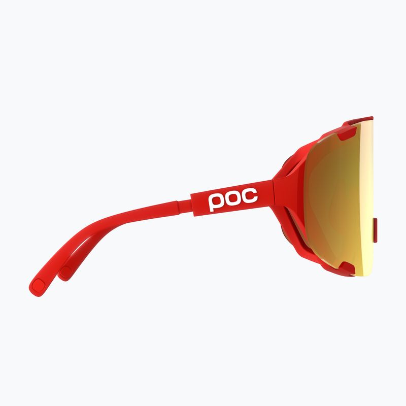 Окуляри сонцезахисні POC Devour prismane red/clarity road/partly sunny gold 4