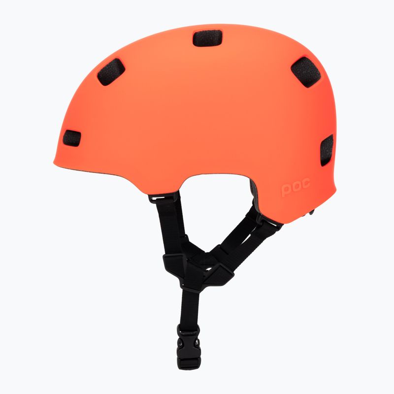 Шолом велосипедний POC Crane MIPS fluorescent orange matt 3